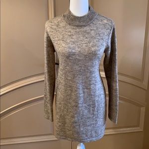H&M Sand Lightweight Sweater Dress Medium Cute